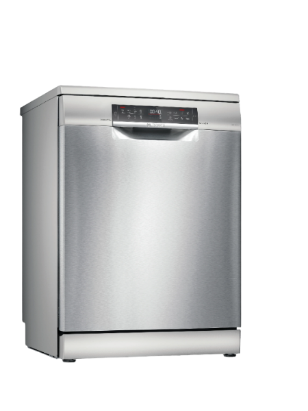 Bosch Free Stand Dishwasher A++, 7Prog, 6.7Lit, 3rd Rack, Stainless Steel