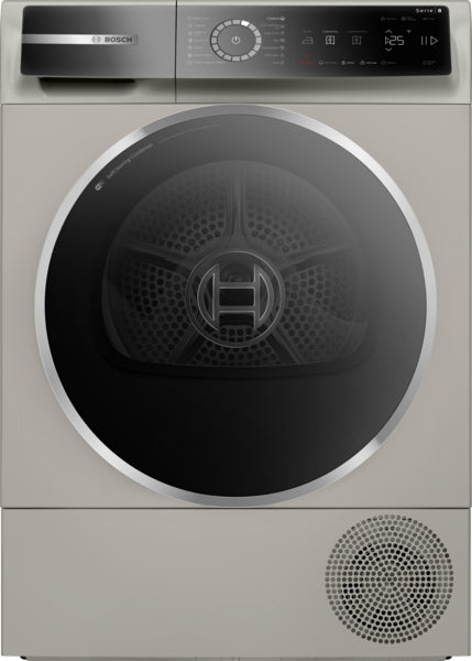 Bosch Heat Pump Condenser Dryer A+++, Series 8, 9KG, Silver