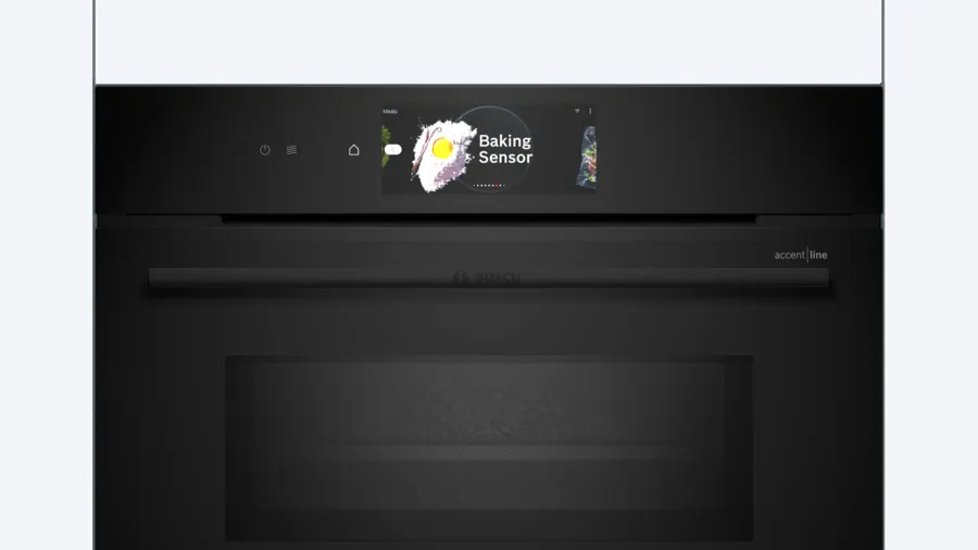 Bosch Combi Oven with Microwave, 60Cm, 45Lit, Black