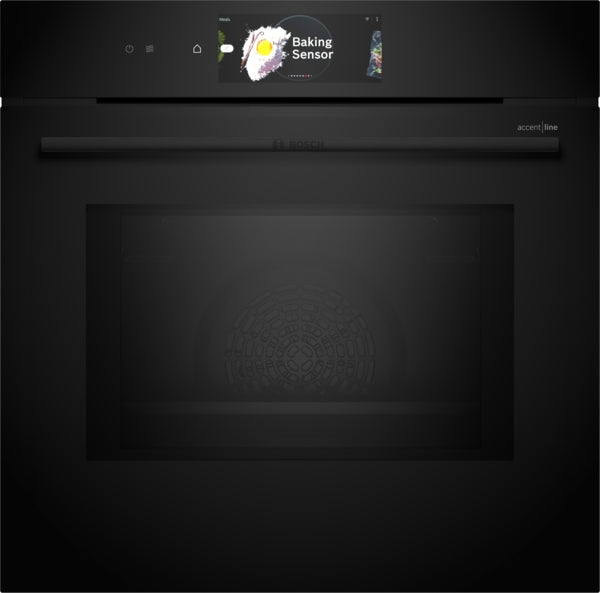 Bosch Combi Oven with Microwave, 60Cm x 60Cm, 67Lit, Black