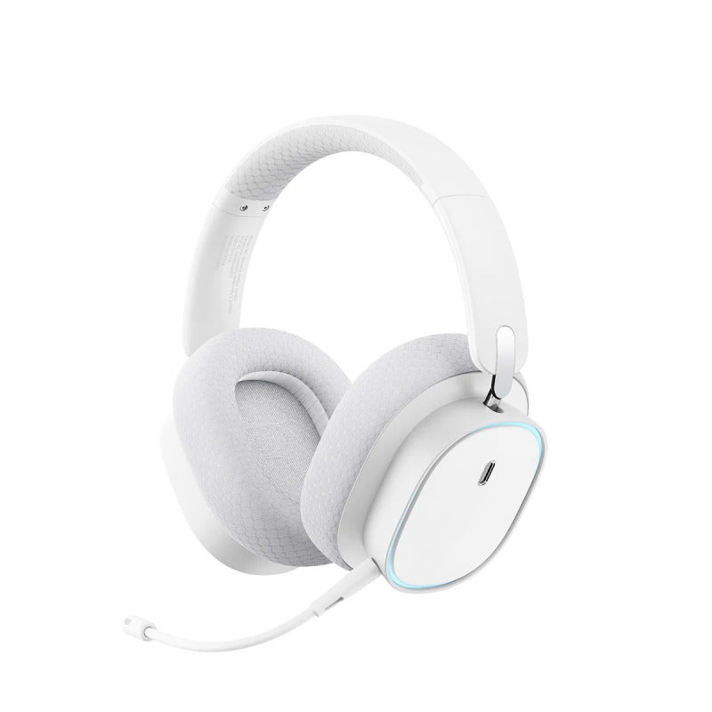 Baseus AeQur GH02 Gaming Wireless Headphones, Moon White