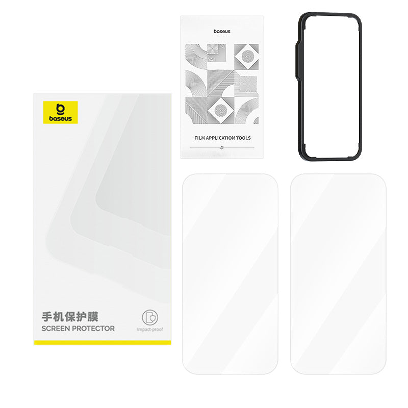 Baseus Superior Series HD Tempered Glass Screen Protector, Ip 16Pro Max, Transparent