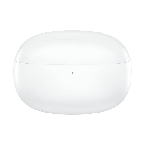 White oval-shaped product on a white background