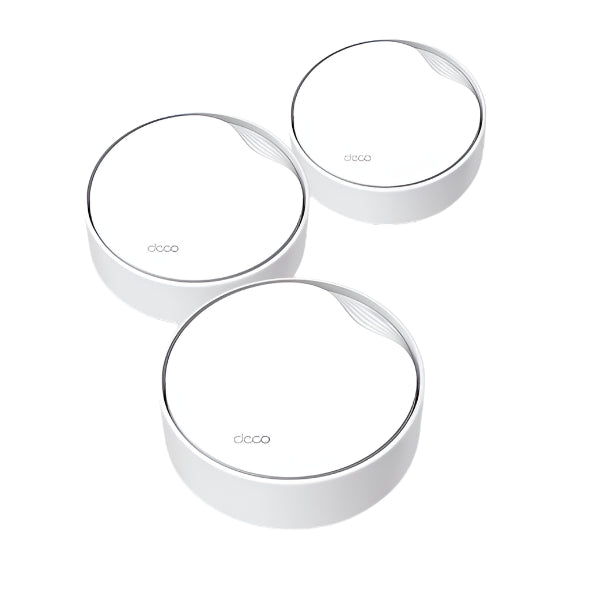 85176290/Deco X50-PoE / TP-Link Deco X50-PoE(3-pack) | AX3000 Whole Home Mesh Wi-Fi 6 System with Po ROUTER / WHITE