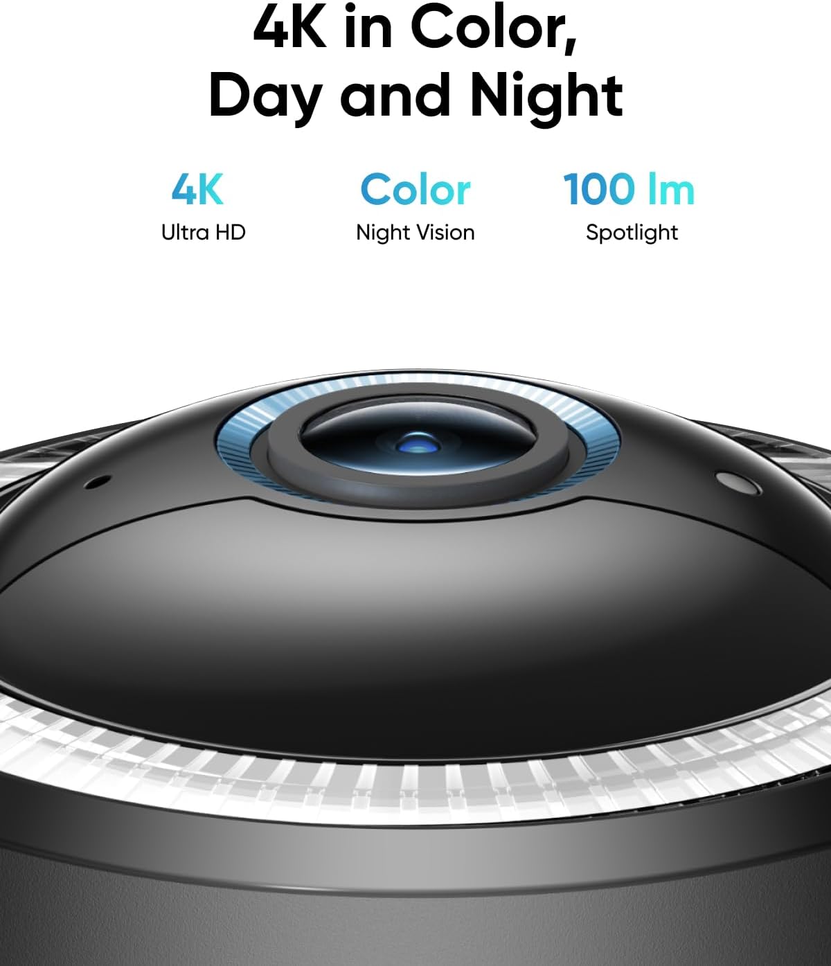 كاميرا Anker Eufy 4G LTE Cam S330، باللون الأبيض