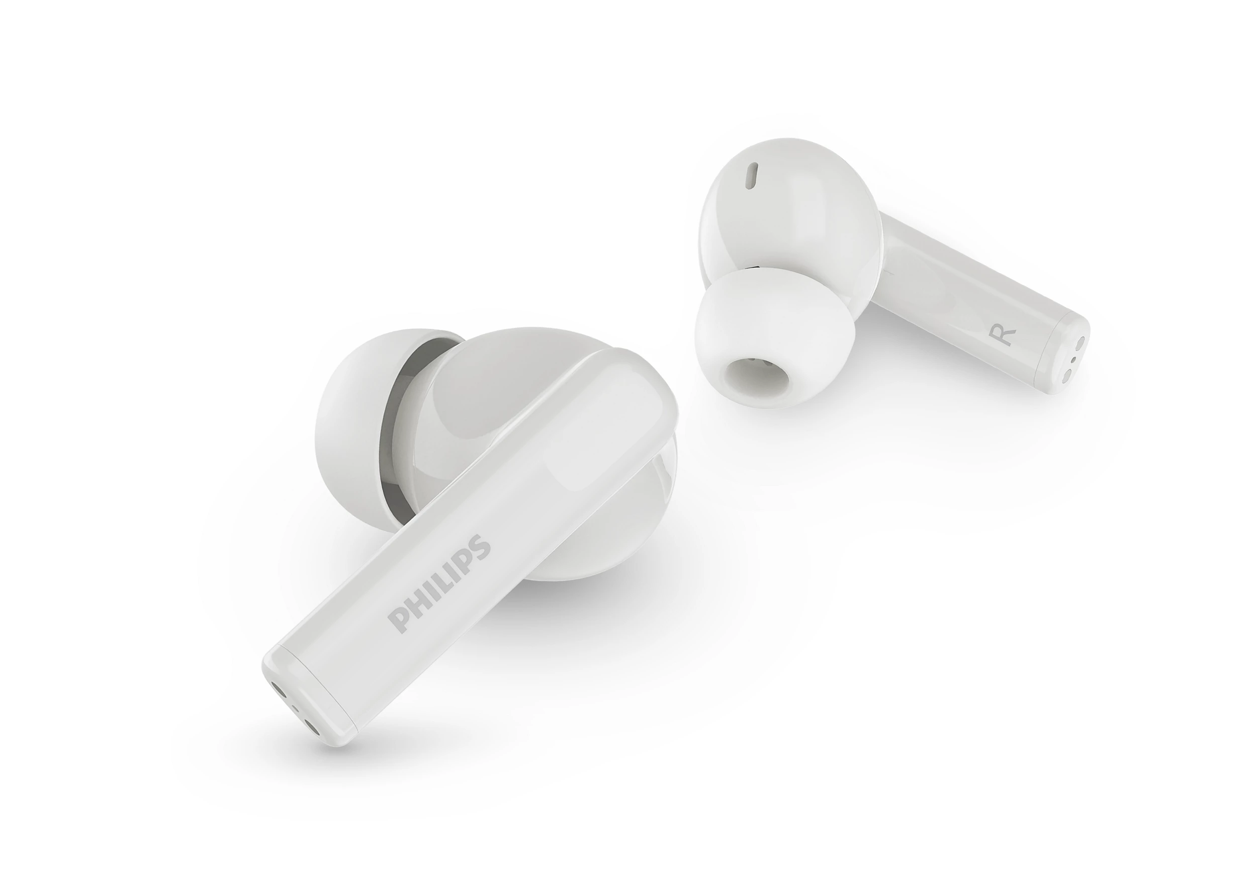 Philips Earphone TWS Hybrid ANC, App Control, Series 3000, White