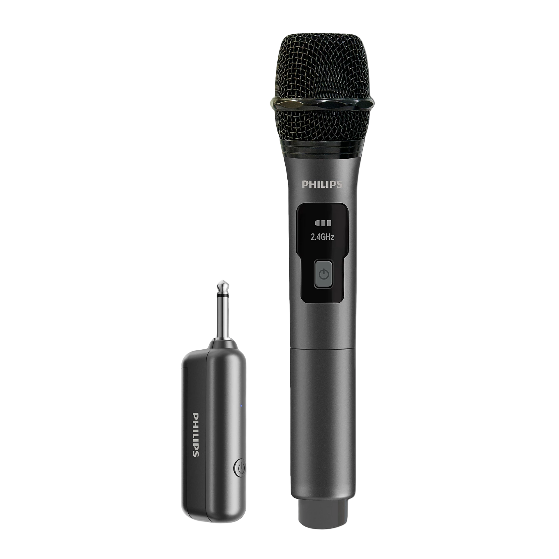 Philips Microphone Single Mic, Wireless, Black