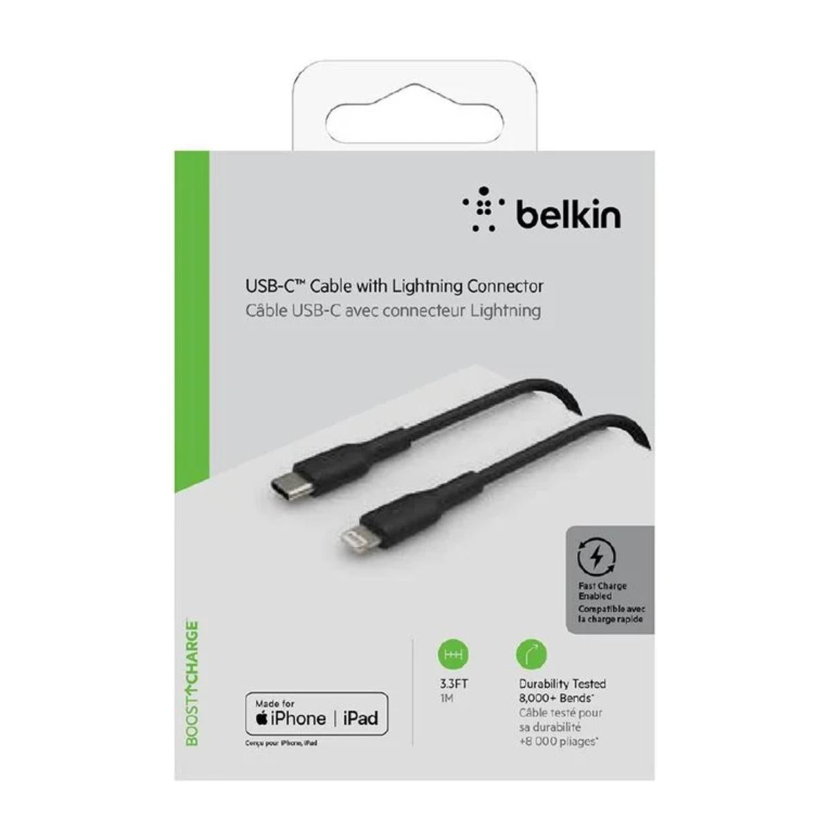 Belkin Boost Charge™ Lightning To Usb-C Cable 1M Black