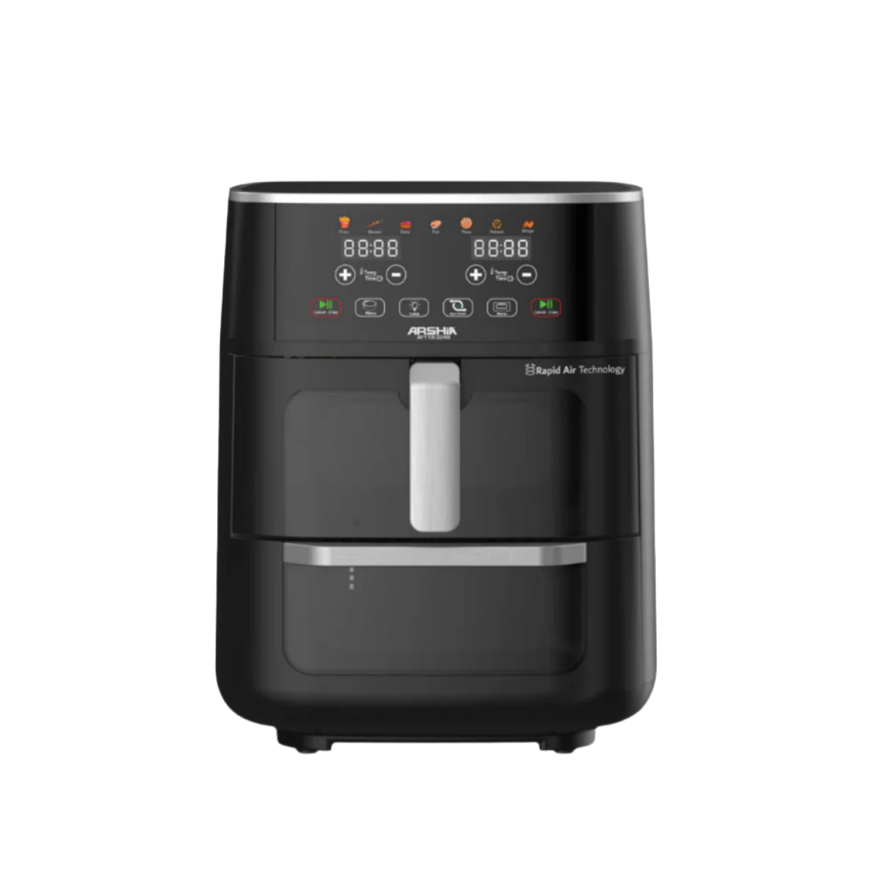 Arshia Air Fryer, 11Lit, 1850Watts, Black