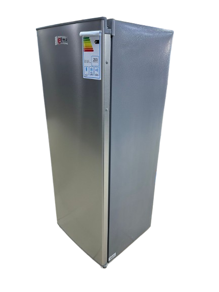 Elma Upright Freezer A+, 6 Drawers, 153Lit, Stainless Steel
