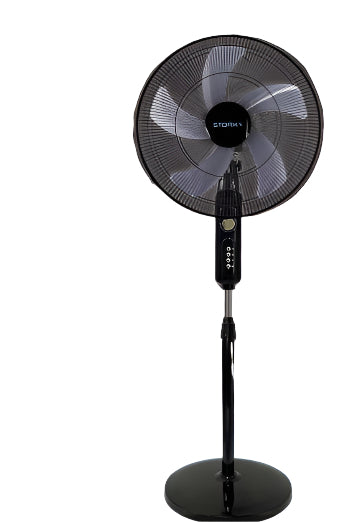 FS-ST2420 / STORK STAND FAN,20 INCH , 3 Speeds ,70 w ,5 blades, Black