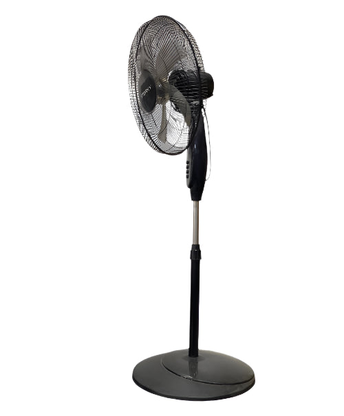 FS-ST2420 R / STORK STAND FAN,20 INCH, 3 Speeds ,70 w , 5 blades ,With remote control, Black