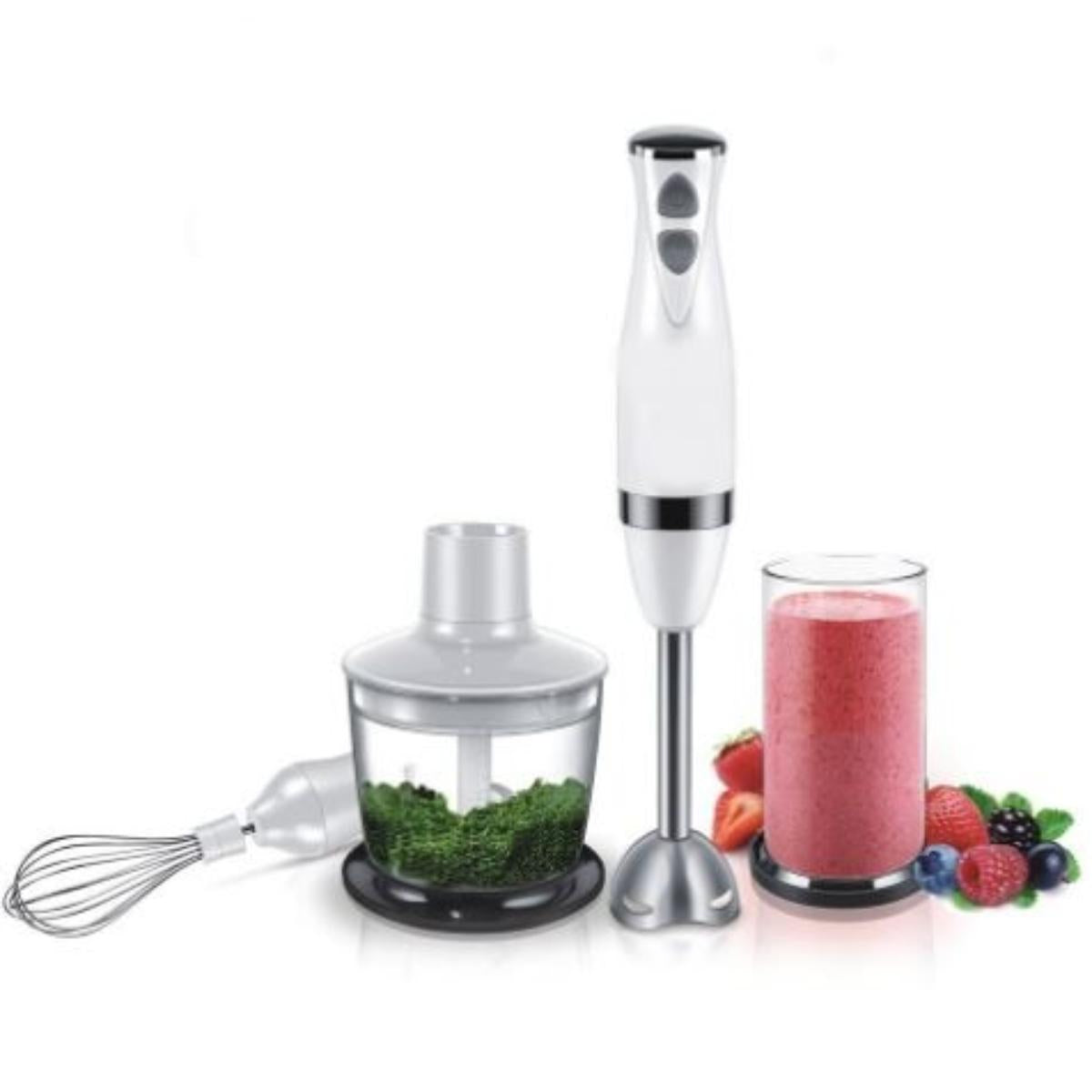 BL-ST4677S/STEEL STORK BLENDER WITH CHOPPER 3 IN 1 550 / 1.7L / 3