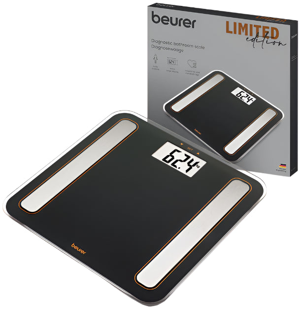 Beurer Bathroom Scale Diagnostic, Black