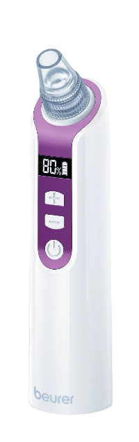 FC 41 / Beurer Pore Cleaner White,3 accessories, Pore ??cleanser for all skin types. Show battery st PORE CLEANER / RECHARGEABLE