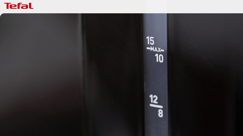 Tefal Filter Coffee Machine, Digital screen Displaying, 1000Watts, 1.25Lit, Black