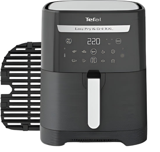 Tefal Easy Fry XXL 2in1, Digital Dual Air Fryer & Grill, 6.5Lit, 8Programs, 1830Watts, Black