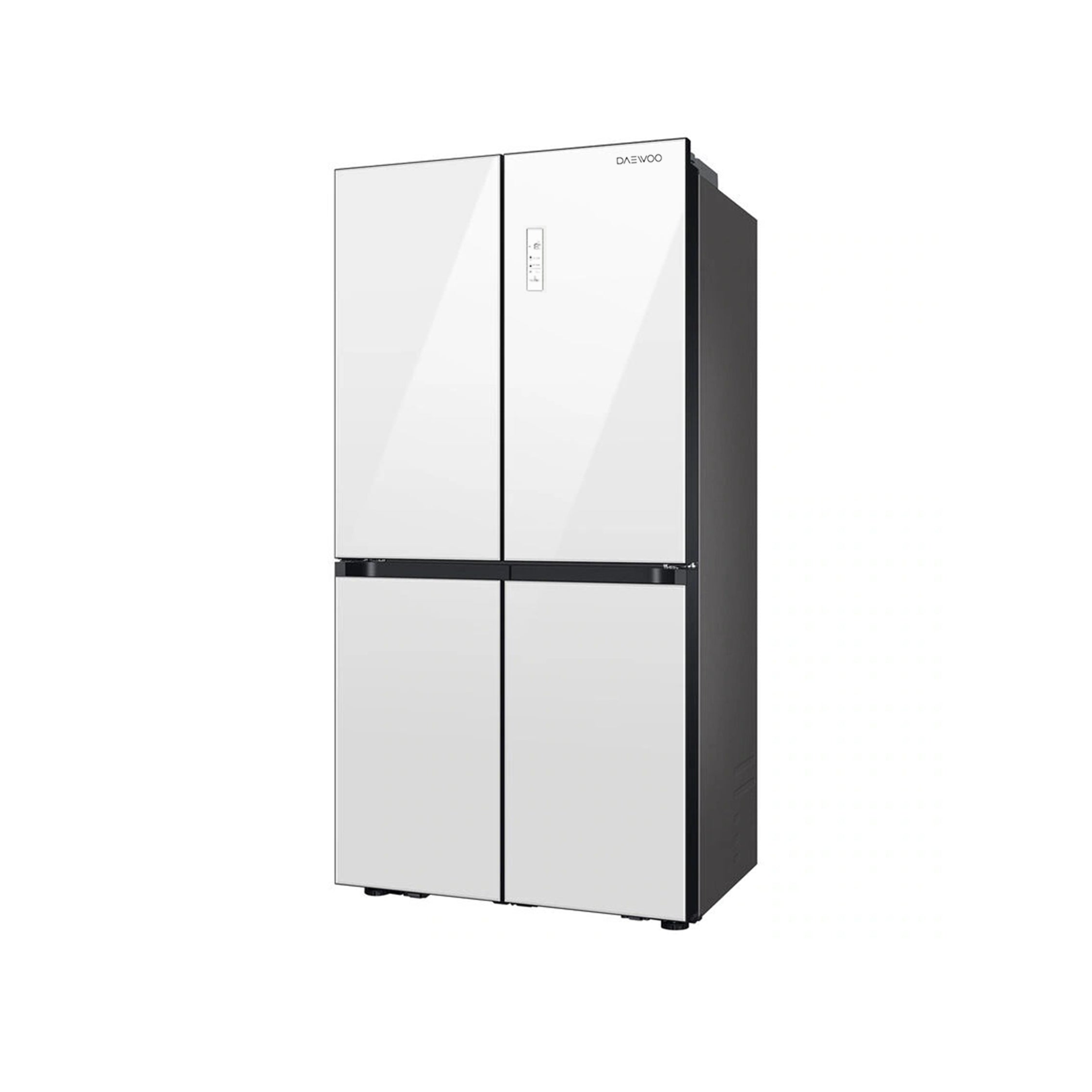 Daewoo Side by Side Refrigerator Four Door A+, 505Lit, Silver