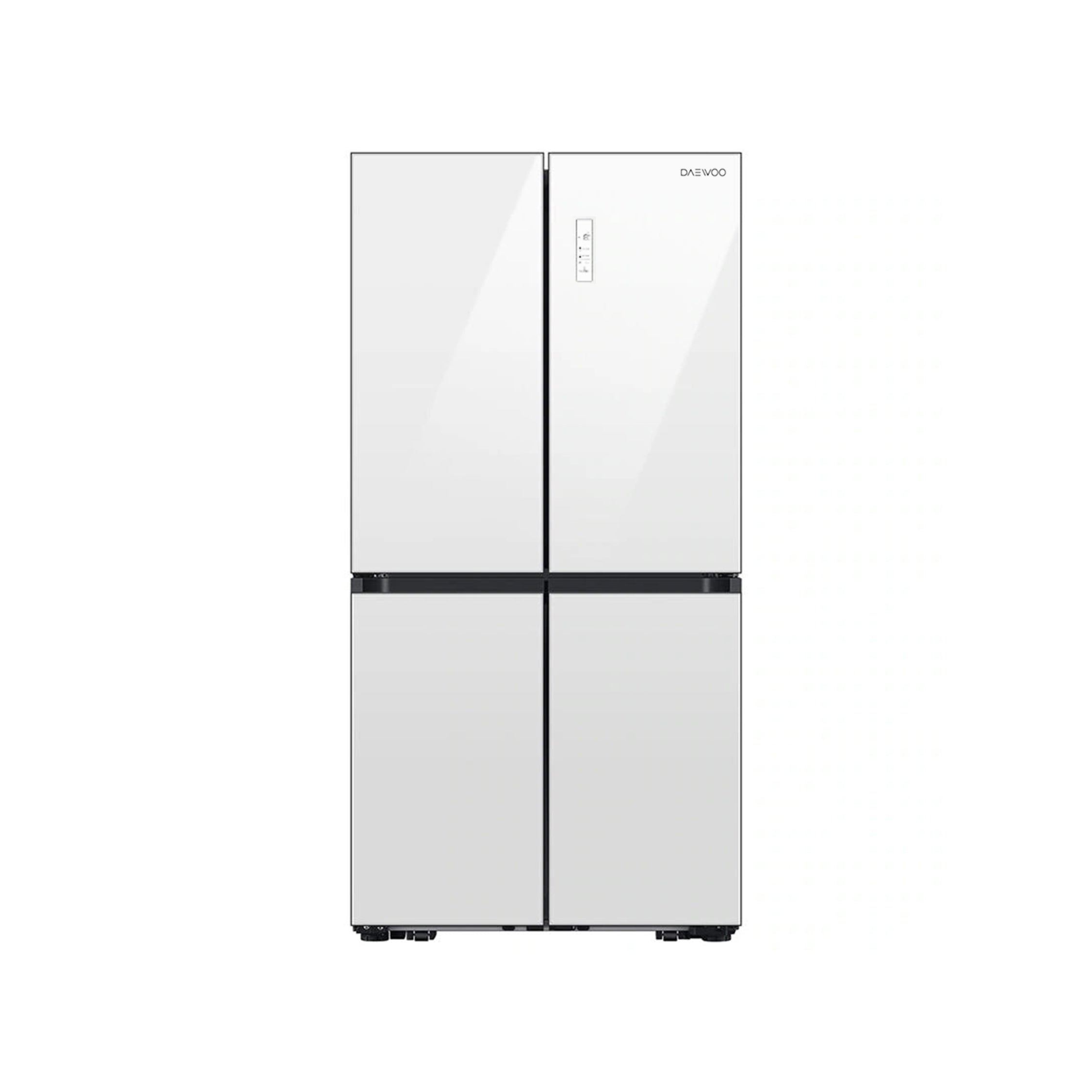Daewoo Side by Side Refrigerator Four Door A+, 505Lit, Silver