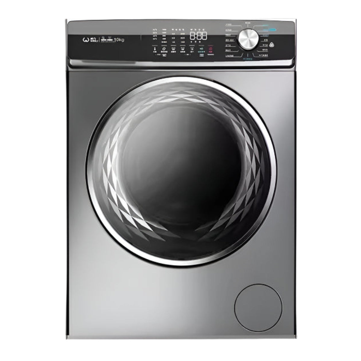 SCHUBERT Front Load Washing Machine 8KG 1400rpm Black Door Silver