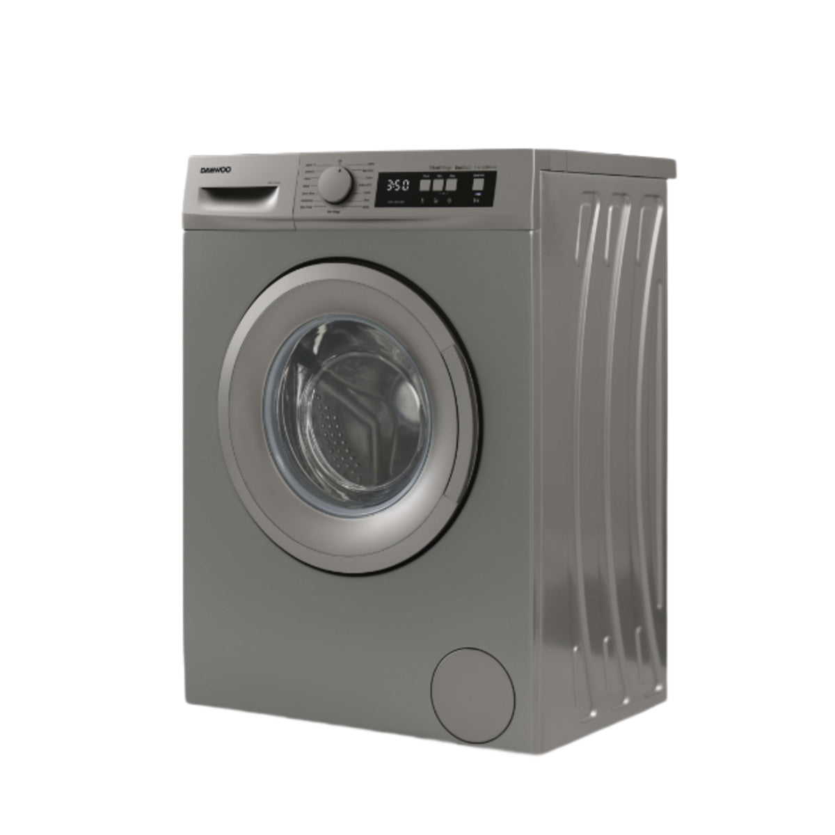 Daewoo Front Load Washing Machine 8KG 1400RPM Inverter A++ Silver