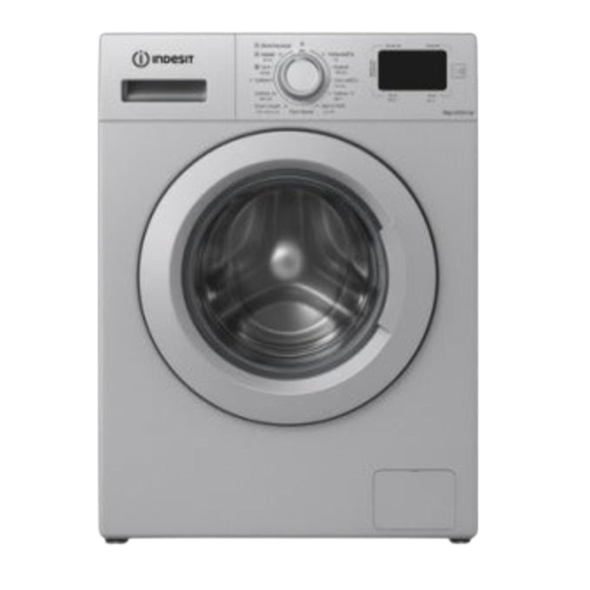 Indesit Front Load Washing Machine 8KG 1200RPM 15 Programs A+++ Silver