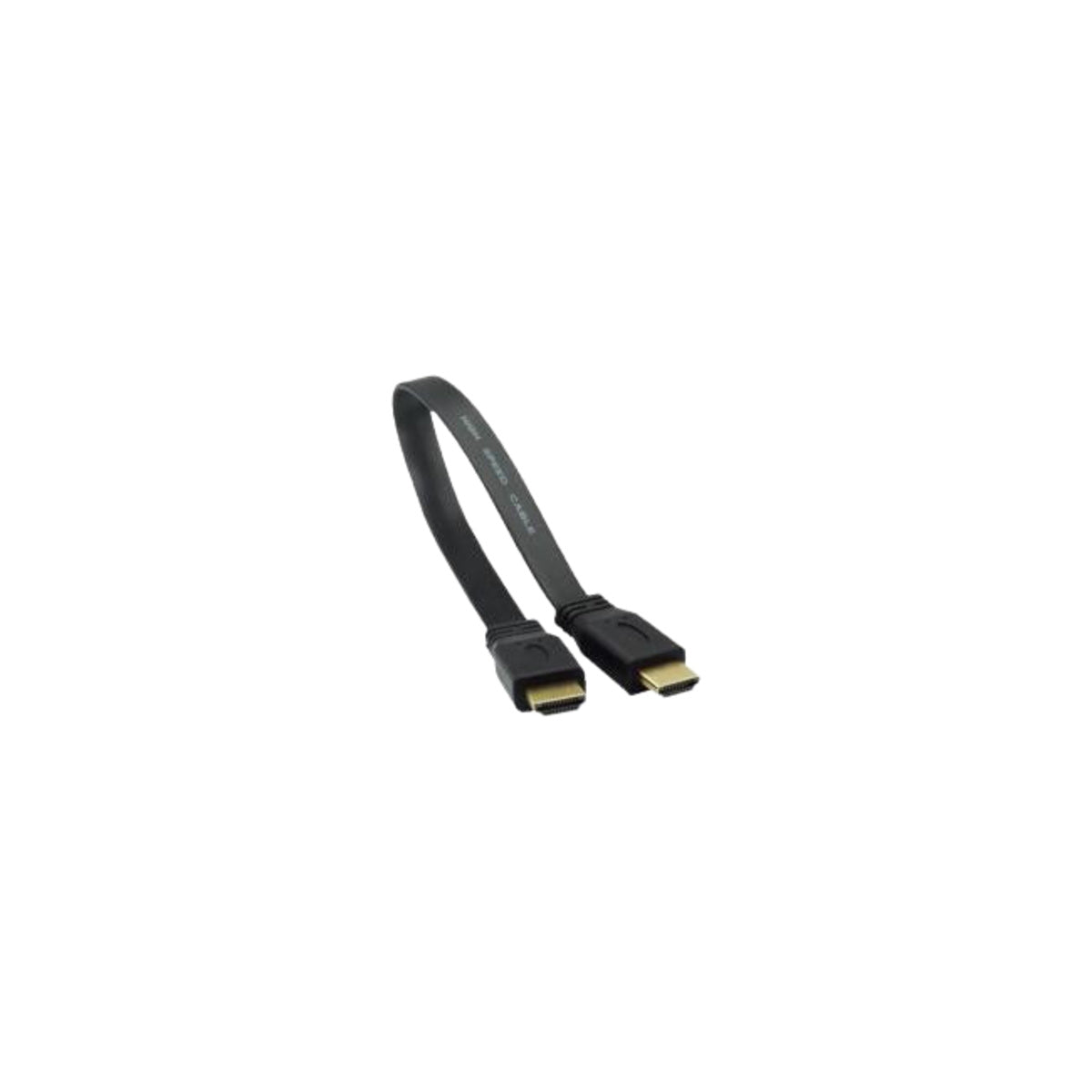 HAING Flat HDMI 1.4 Cable with Ethernet Gold Connectors 5M