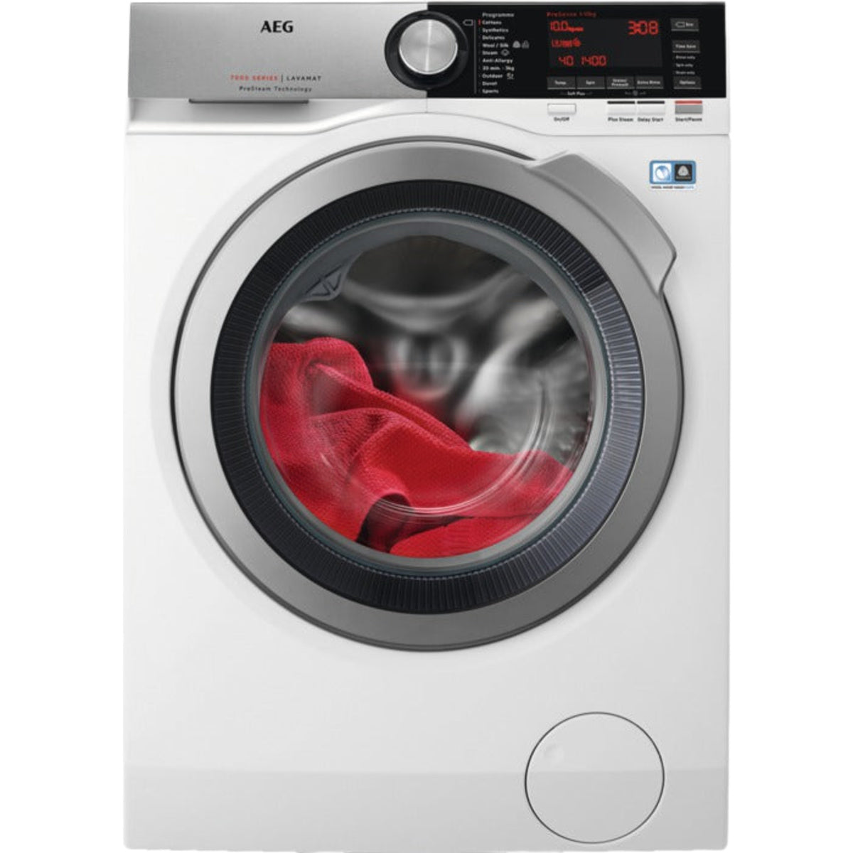 AEG 7000 Series Lavamat Front Load Washing Machine 10kg 1400rpm A+++ White