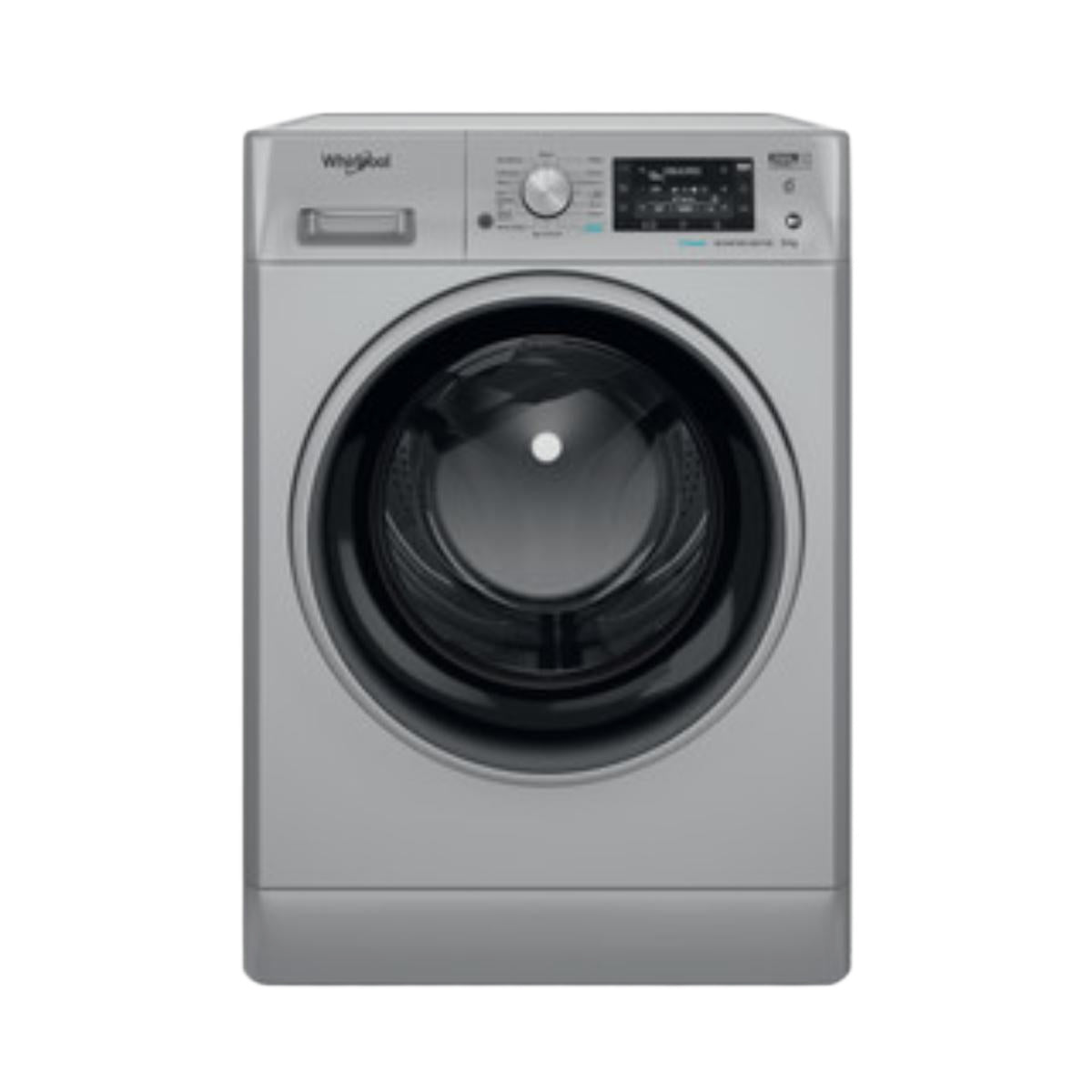 Whirlpool Front Load Washing Machine 8kg 1200RPM A+++ Silver FFB 8248 SBSV EX