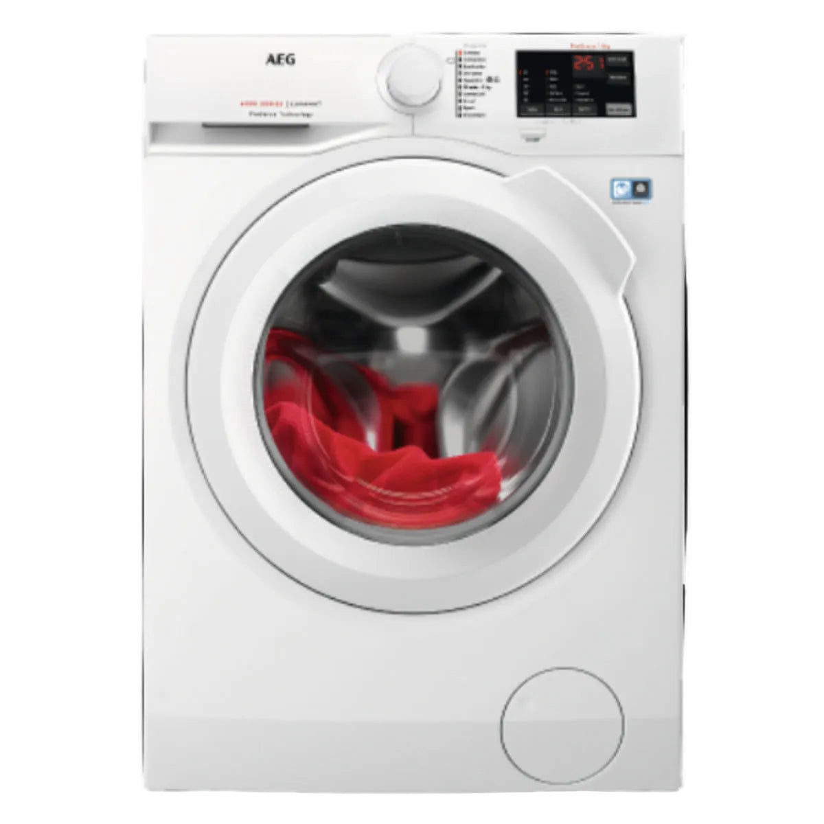 AEG Front Load Washing Machine LFW6I7261B, 7KG, 1200RPM, A+++, White
