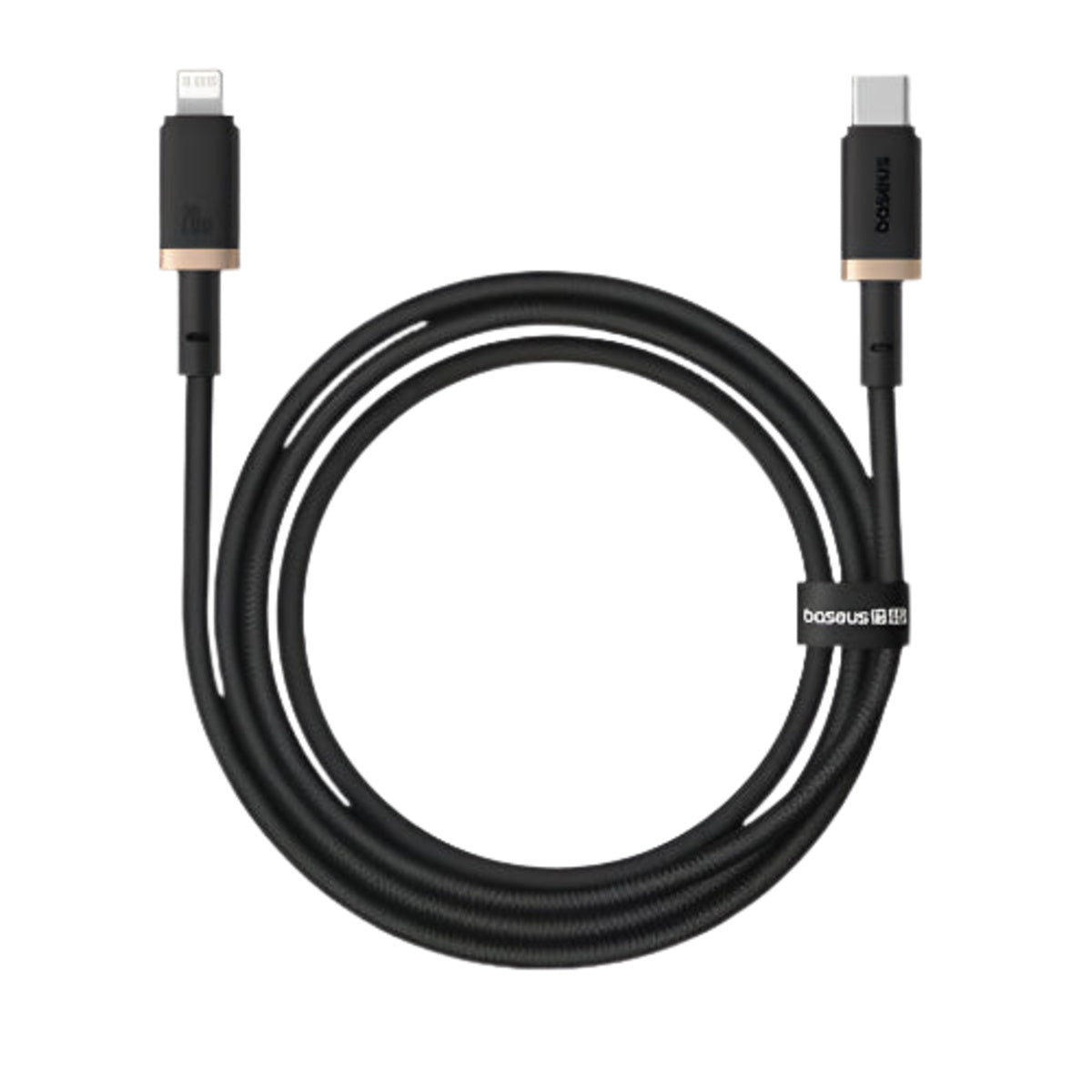 Baseus Dura Series USB-C to Lightning Fast Charging Cable 20W 1m — Black/Gold
