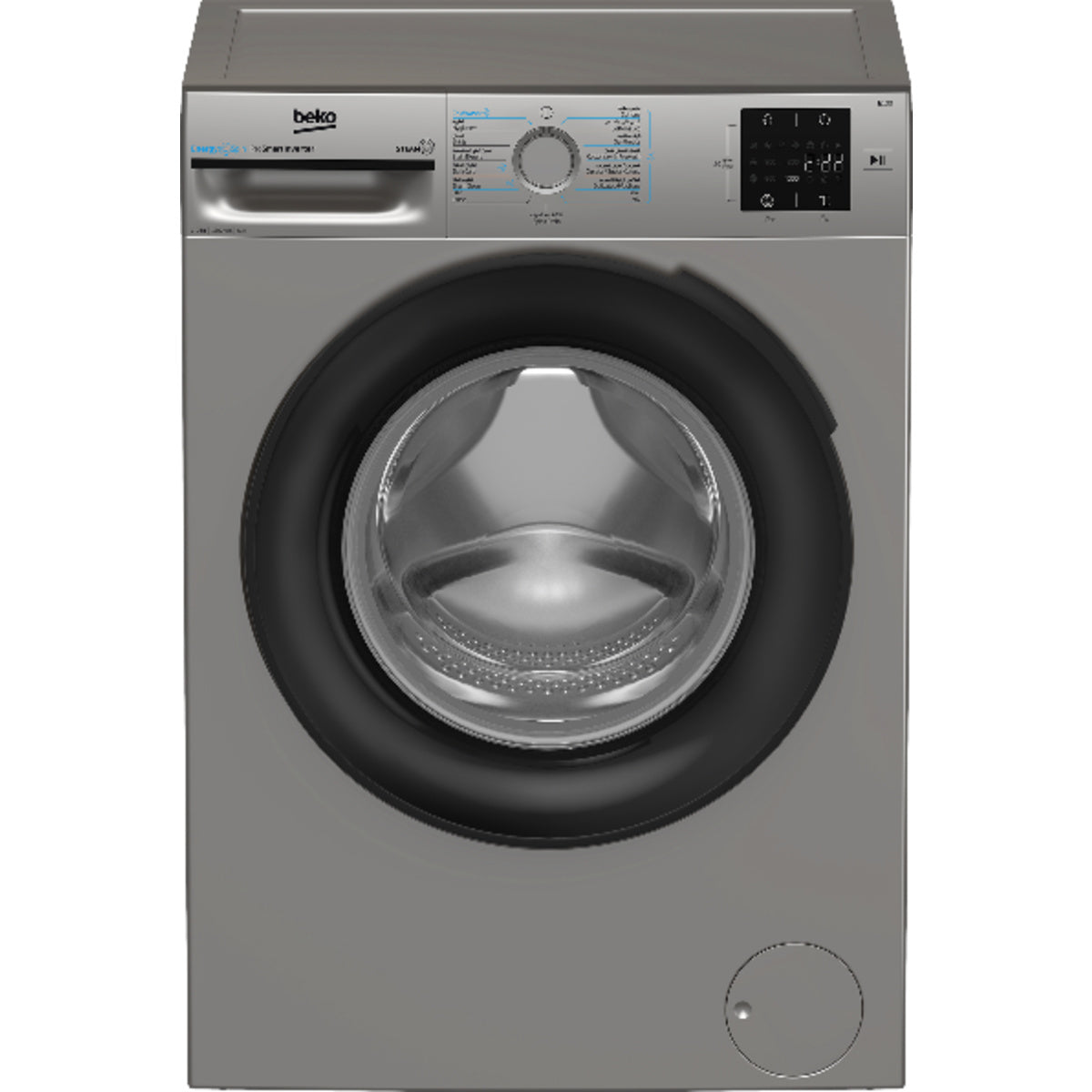 Beko Front Load Washing Machine Inverter A+++, 7KG, 1200Rpm, Grey