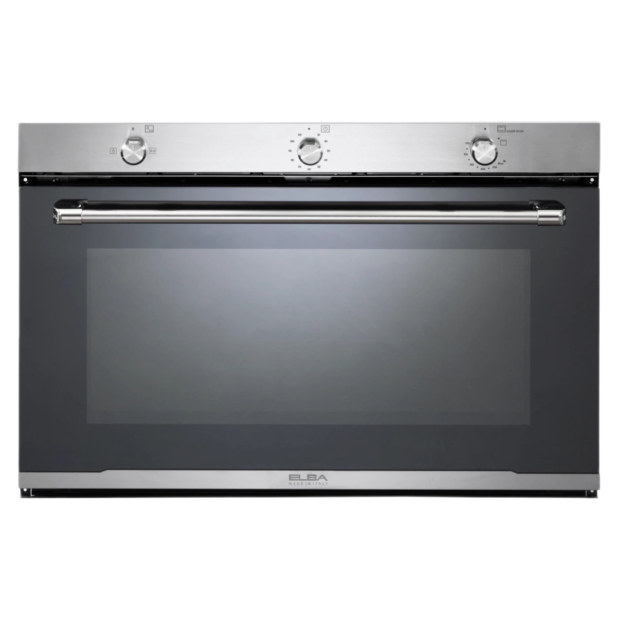 ELBA Gas Oven Built-in, 90Cm, Inox