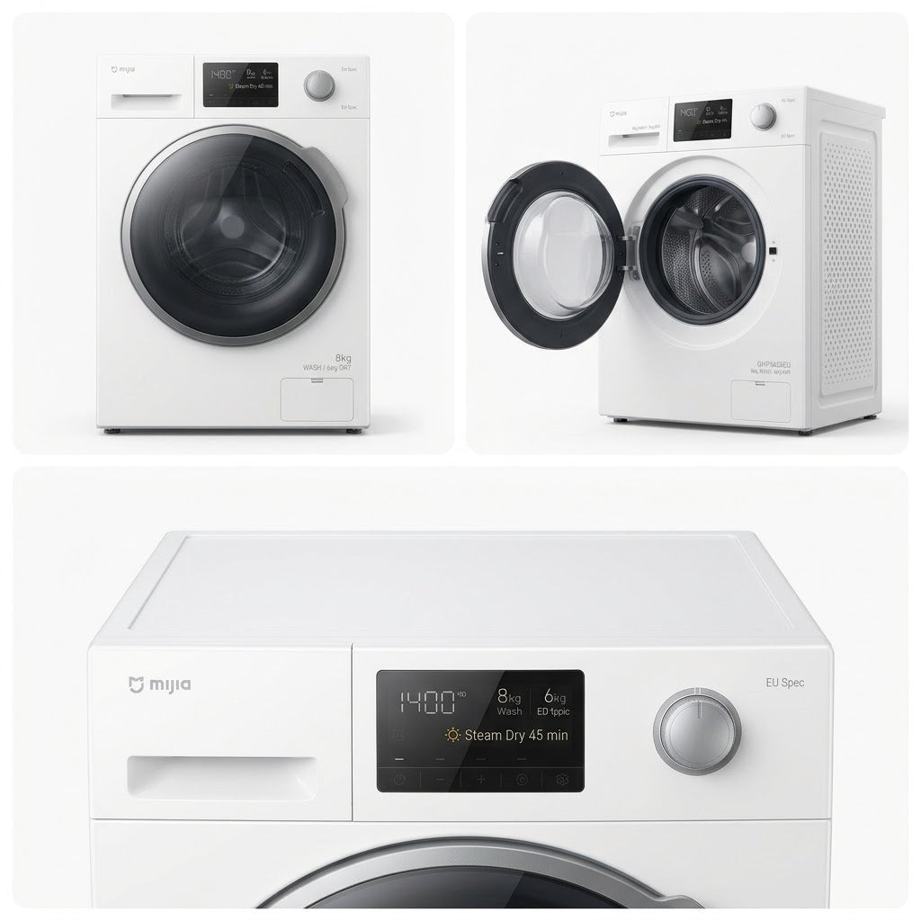 Xiaomi Mijia Front-Load Washer-Dryer 8kg Wash / 6kg Dry - 1400 RPM