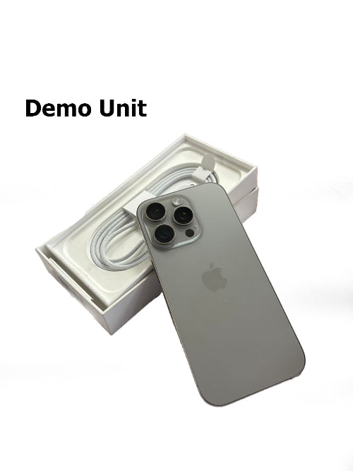 iPhone 16 Pro, 256GB, Natural Titanium (Demo Unit)