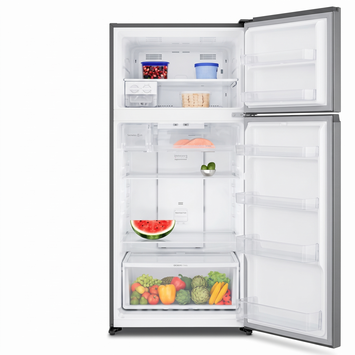 Electrolux Top Mount Refrigerator A+, 502Lit, Black