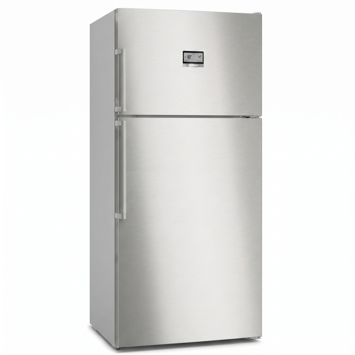 Bosch Refrigerator series 6 Top Freezer A++, 687Lit, Anti Fingerprint, Stainless Steel