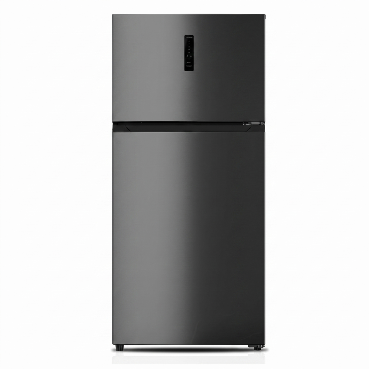 Metalux Top Mount Fridge A+, No Frost, 527Lit, Titanium Grey