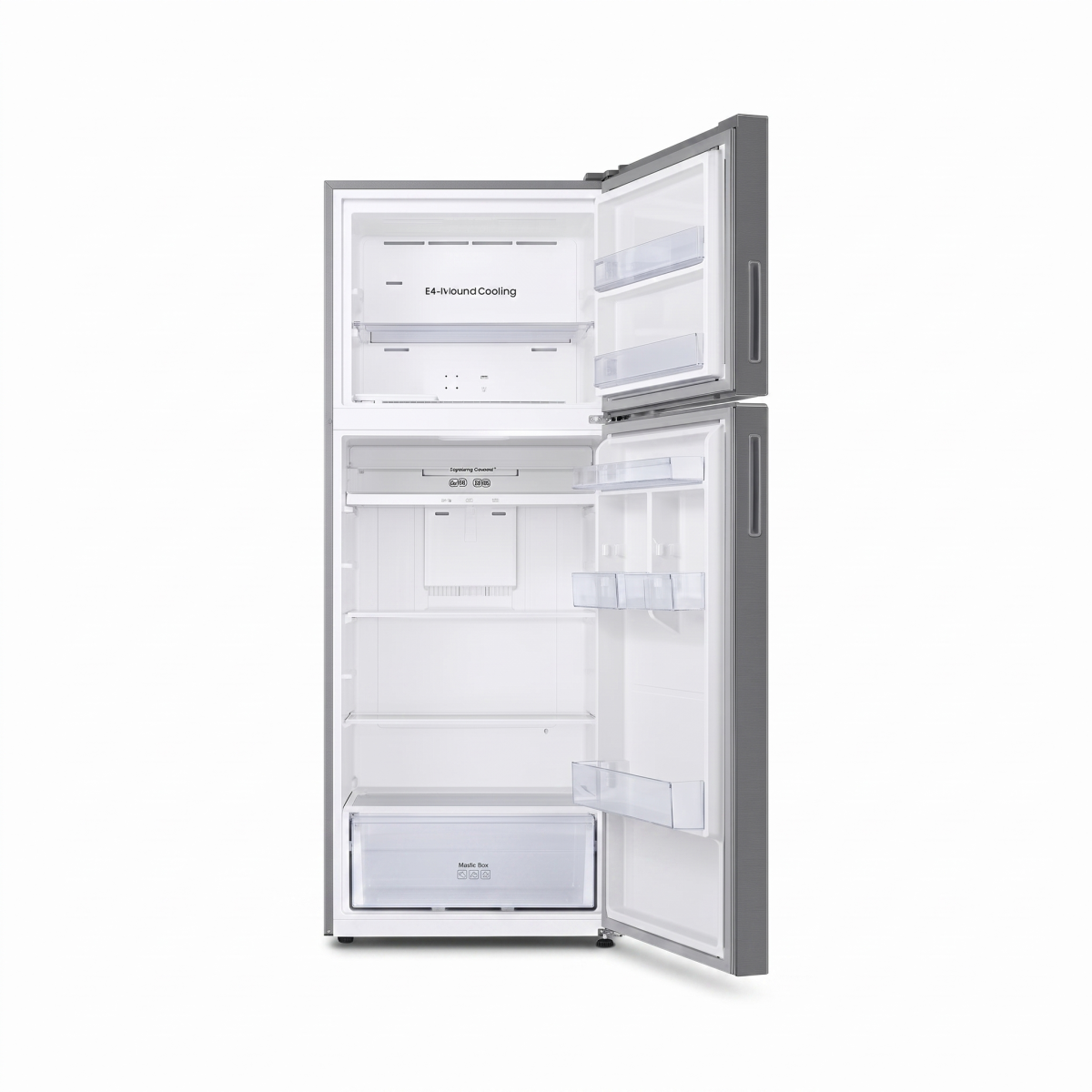 Samsung Top Mount Freezer Refrigerator A+, 463Lit, Silver