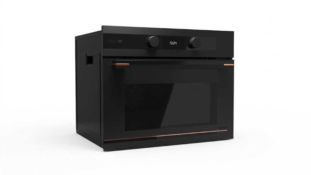 فرن تيكا بلت إن HLC 84 Infinity G1 C، بتصميم عصري وأداء جبار، لون أسود