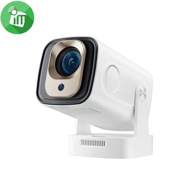 Yesido Smart Projector Portable, Android 11, 100Inch Projection Screen, White