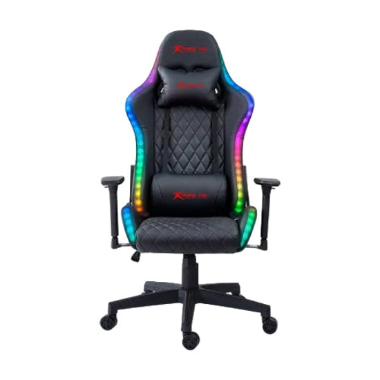 SHT RGB Gaming Chair, 350Mm Nylon, Black