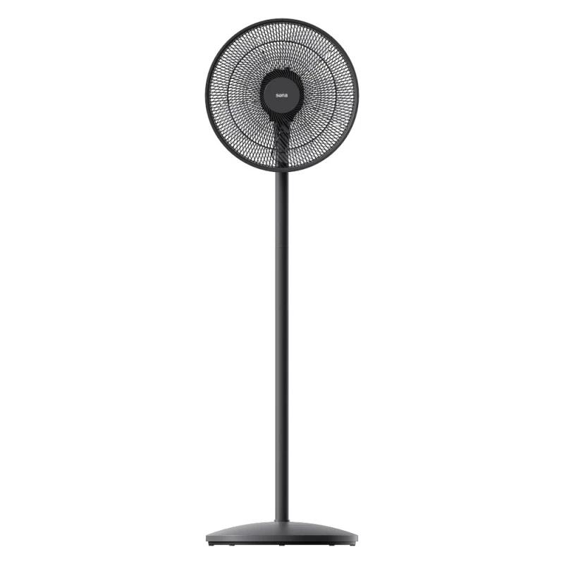 Sona Stand Fan 16Inch, 3Speeds, 5Blades. 60Watts, Black