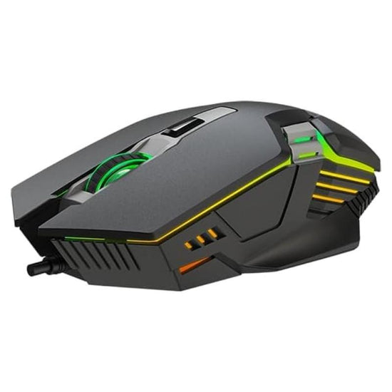 SHT Wired RGB Gaming Mouse, 3Million Lifespan, Black