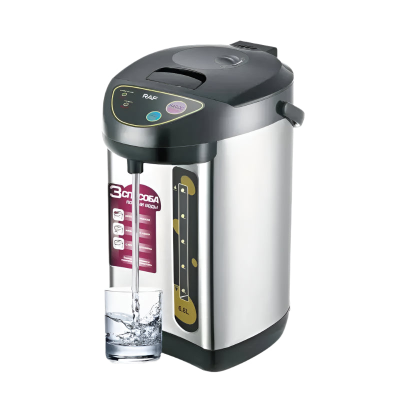 Raf Thermos Bottle, 800 Watts, Silver Raf Thermos Bottle, 800 Watts, Silver