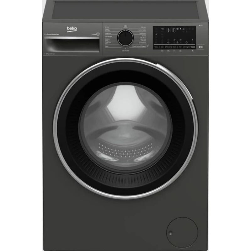 Beko Front Load Washing Machine A+++, 15Programs, 9KG, 1400RPM, Manhattan Grey