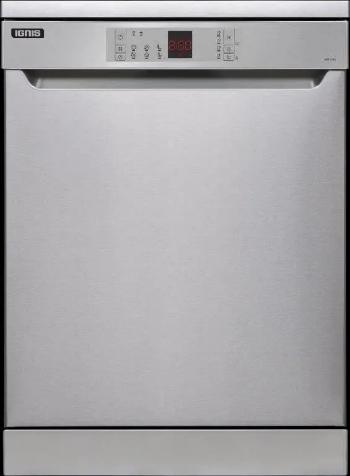 Ignis Free Stand Dishwasher A+++, Safety System, 6Program, 4Spray & 2Baskets, Silver