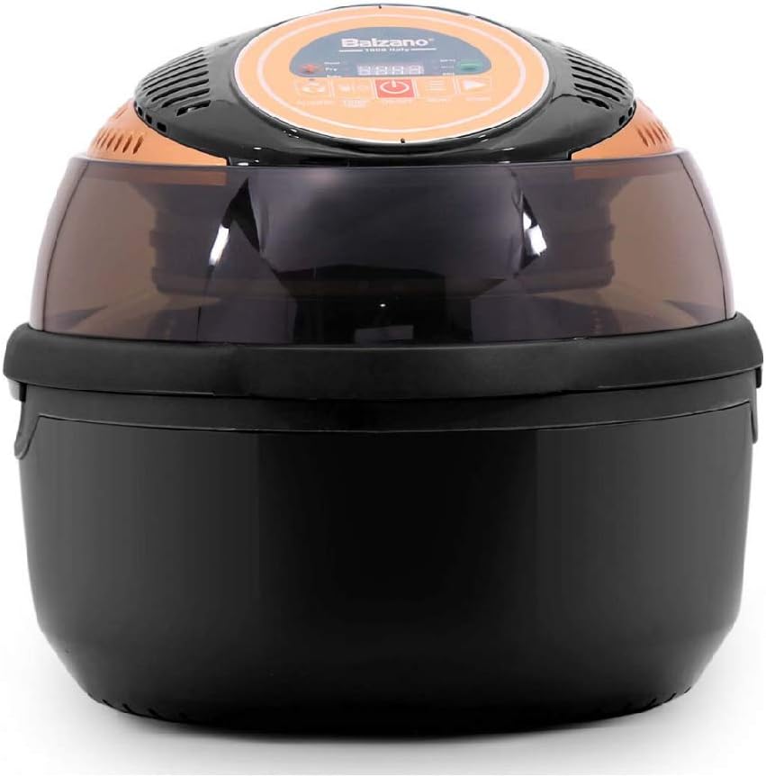 Balzano Air fryer, 10Lit, 1300Watts, Black