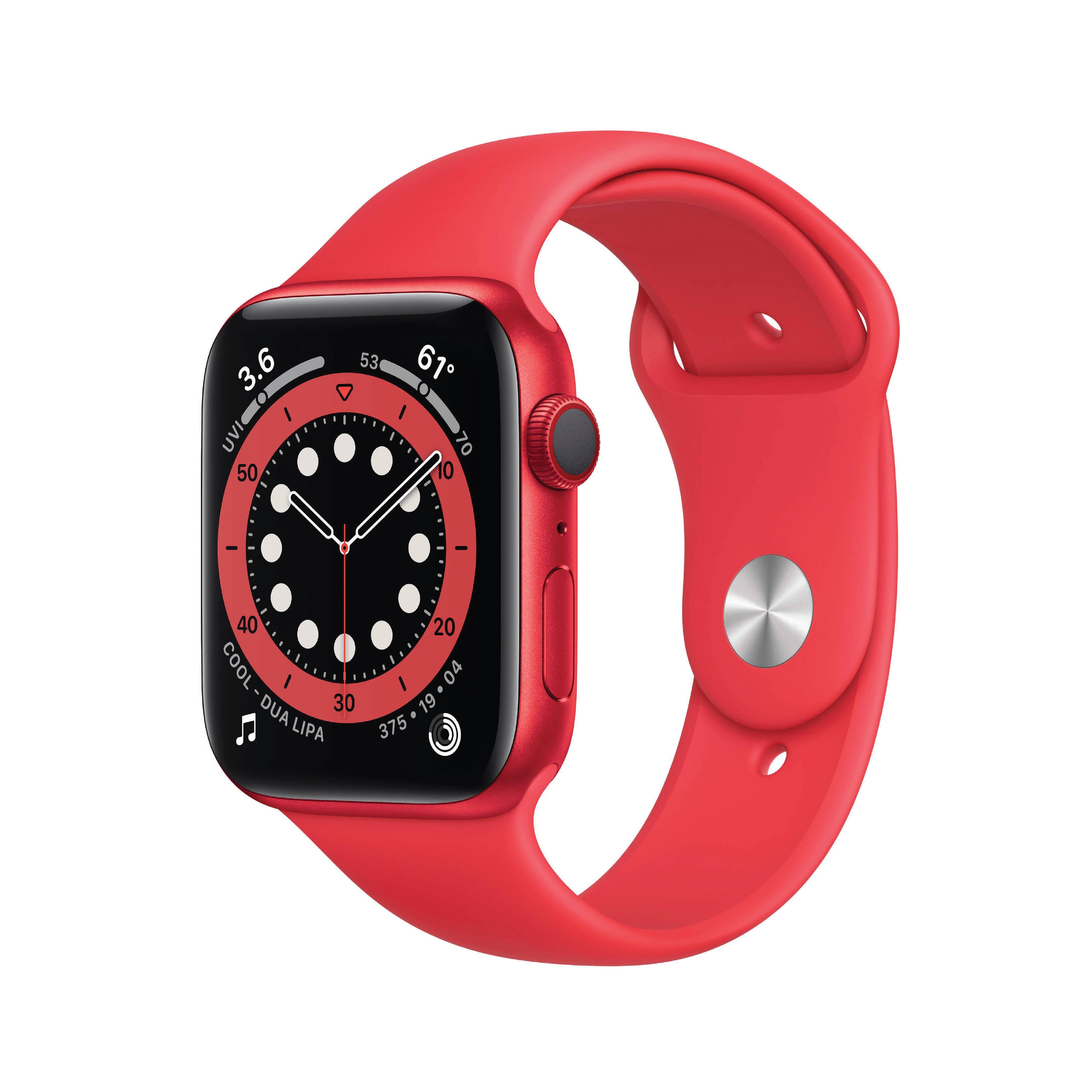 Apple watch Series 6 GPS 44Mm, Product Red, Apple Replacement