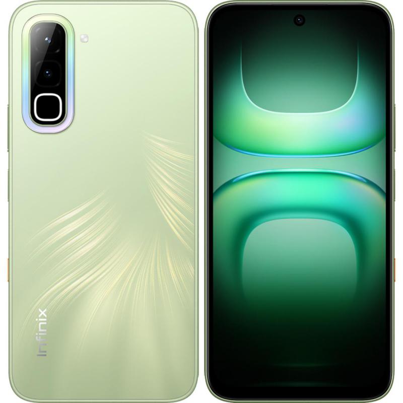 Infinix Hot 70 4G, 6GB & 256GB, 6.7Inch, Green